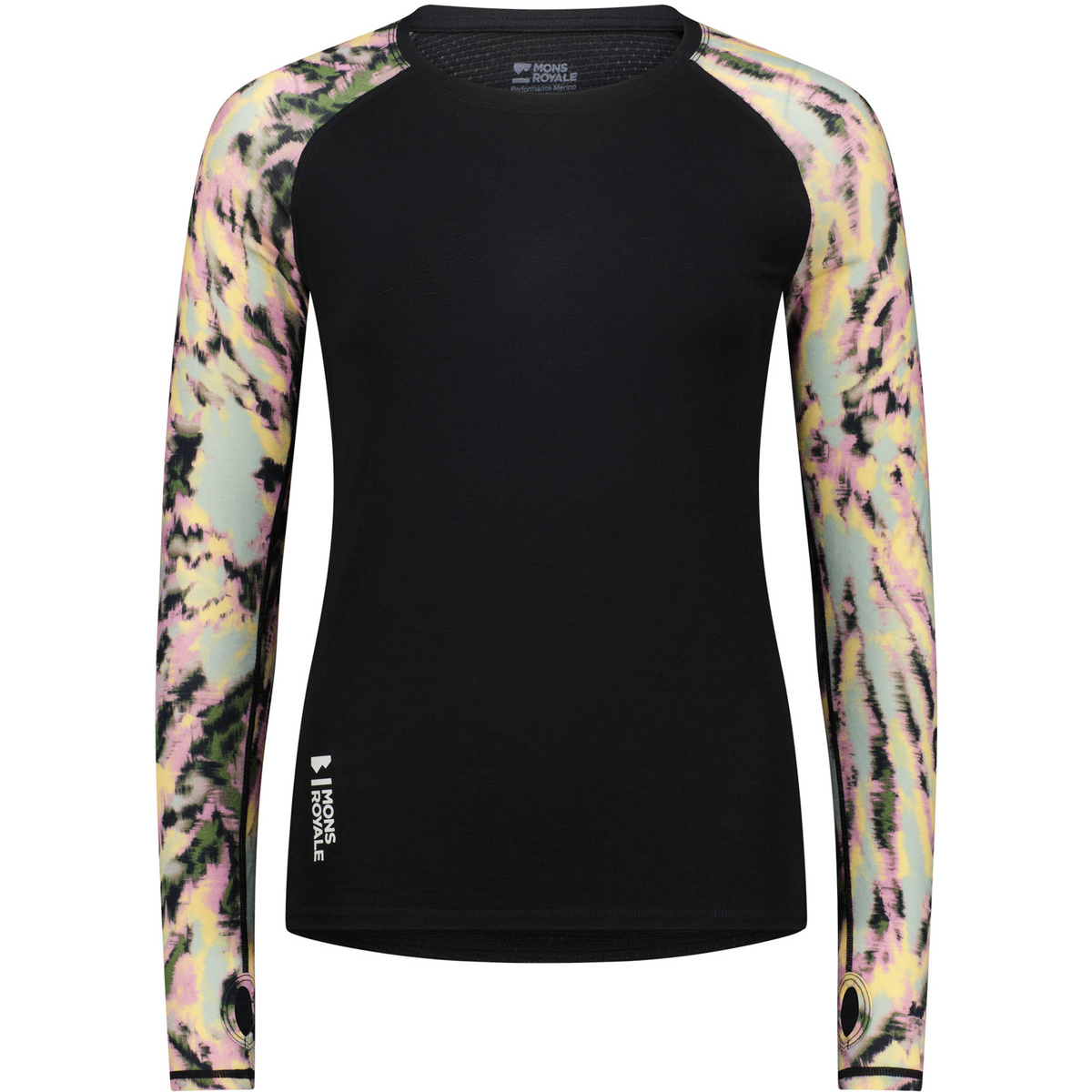 foto del prodotto mons royale donna maglia a manica lunga bella merino air con