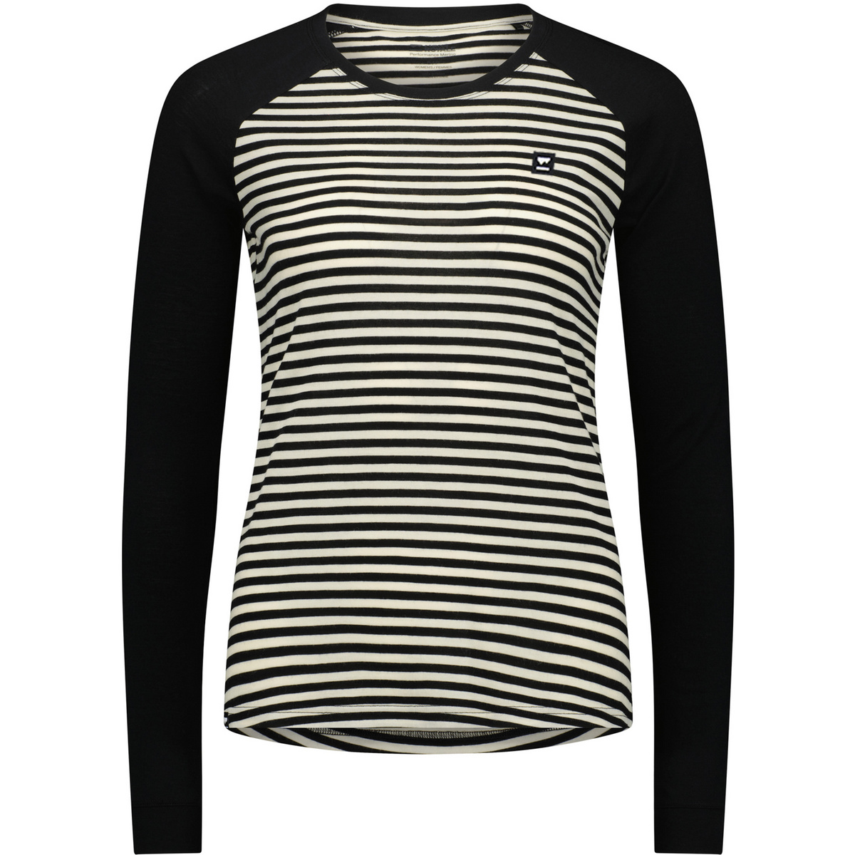 foto del prodotto mons royale donna maglia a manica lunga icon merino raglan