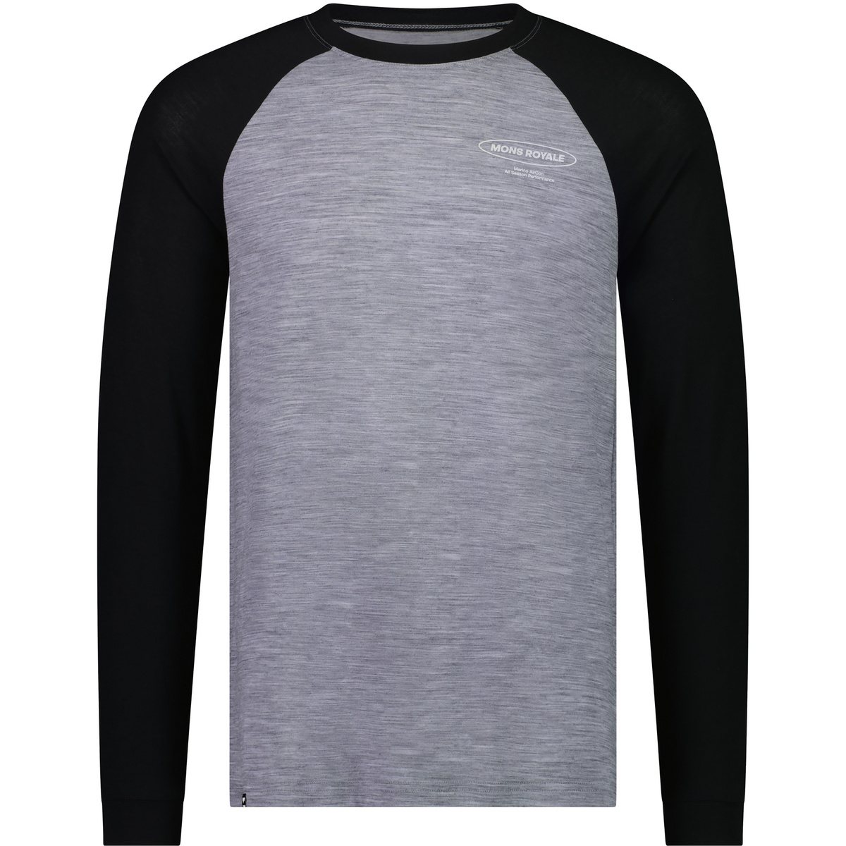 foto del prodotto mons royale uomo maglia a manica lunga icon merino air con raglan