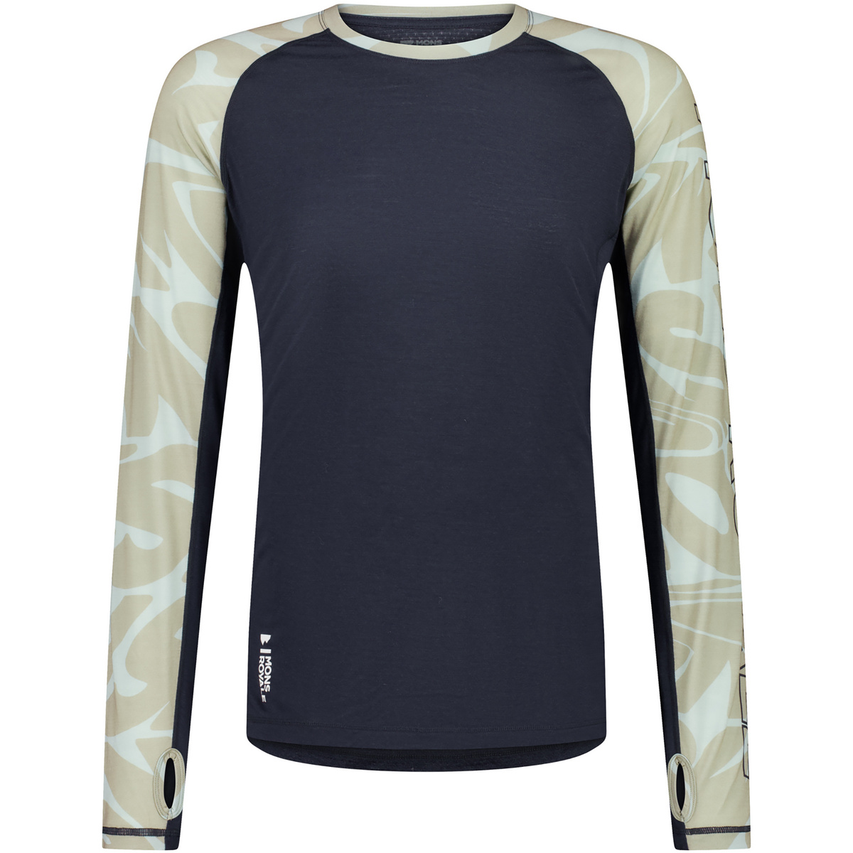 foto del prodotto mons royale uomo maglia a manica lunga temple merino air con