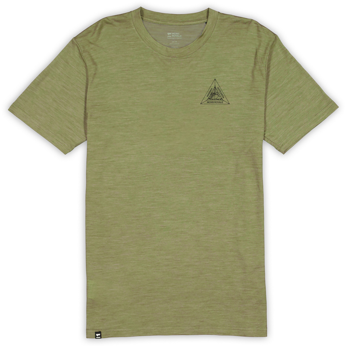 foto del prodotto mons royale uomo maglietta zephyr merino tencel