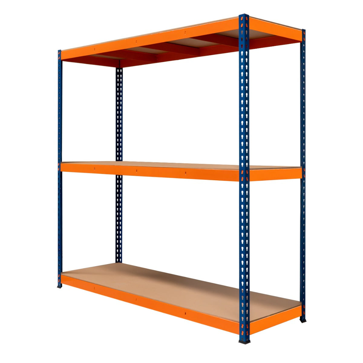 foto del prodotto monster racking scaffalatura per garage s rax 3 ripiani 180 cm x 180 cm x 60 cm in acciaio capacit di 300 kg per ripiano disposizione regolabile
