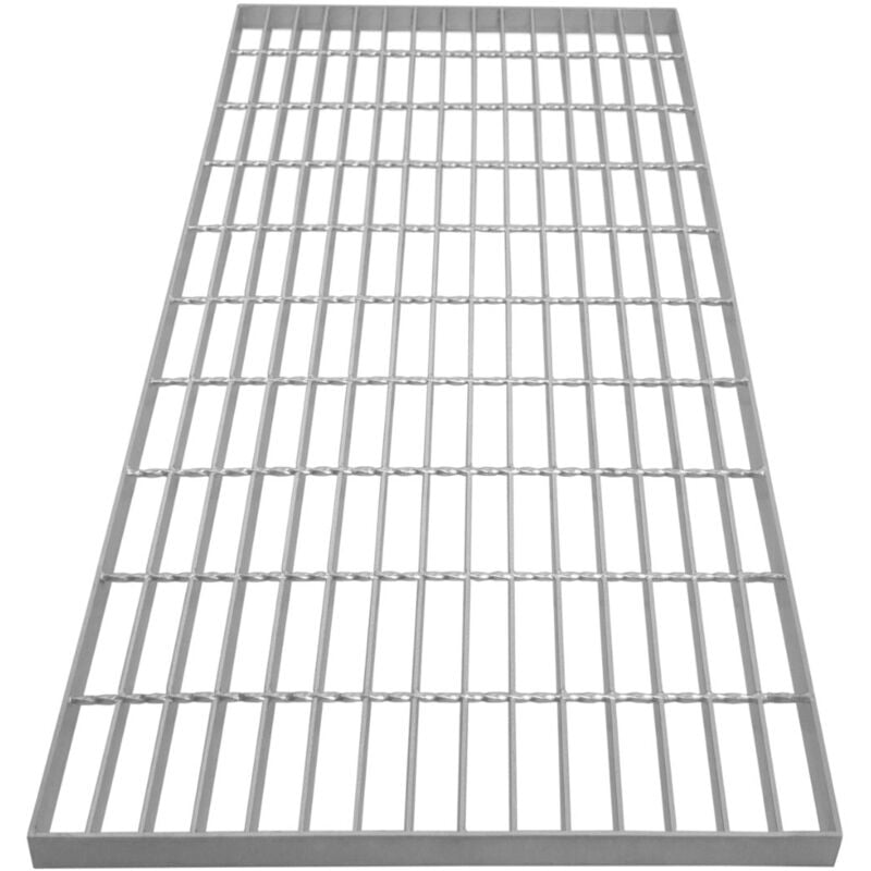 foto del prodotto monster shop griglia zincata del pavimento passerella pannello di drenaggio grondaia sfiato acciaio resistente alle intemperie zincato 1000mm x