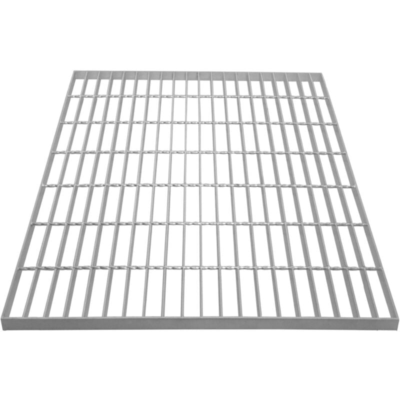 foto del prodotto monster shop griglia zincata del pavimento passerella pannello di drenaggio grondaia sfiato acciaio resistente alle intemperie zincato 700mm x