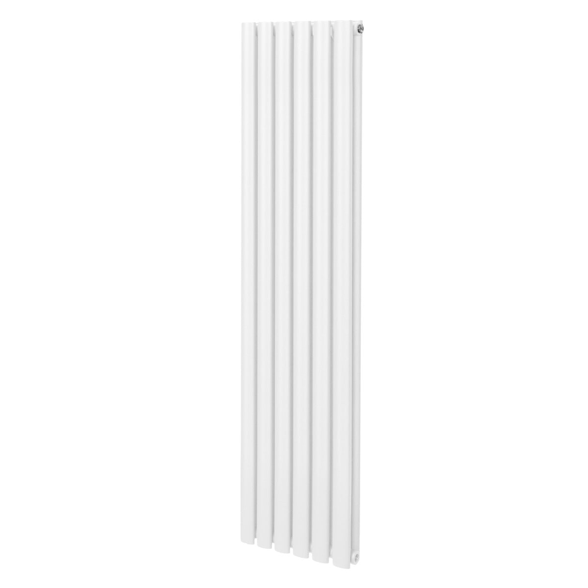 foto del prodotto monster shop radiatore a colonna ovale 1600mm x 360mm designer doppio pannello termosifone bianco acciaio orizzontale inclusi spazzola per la