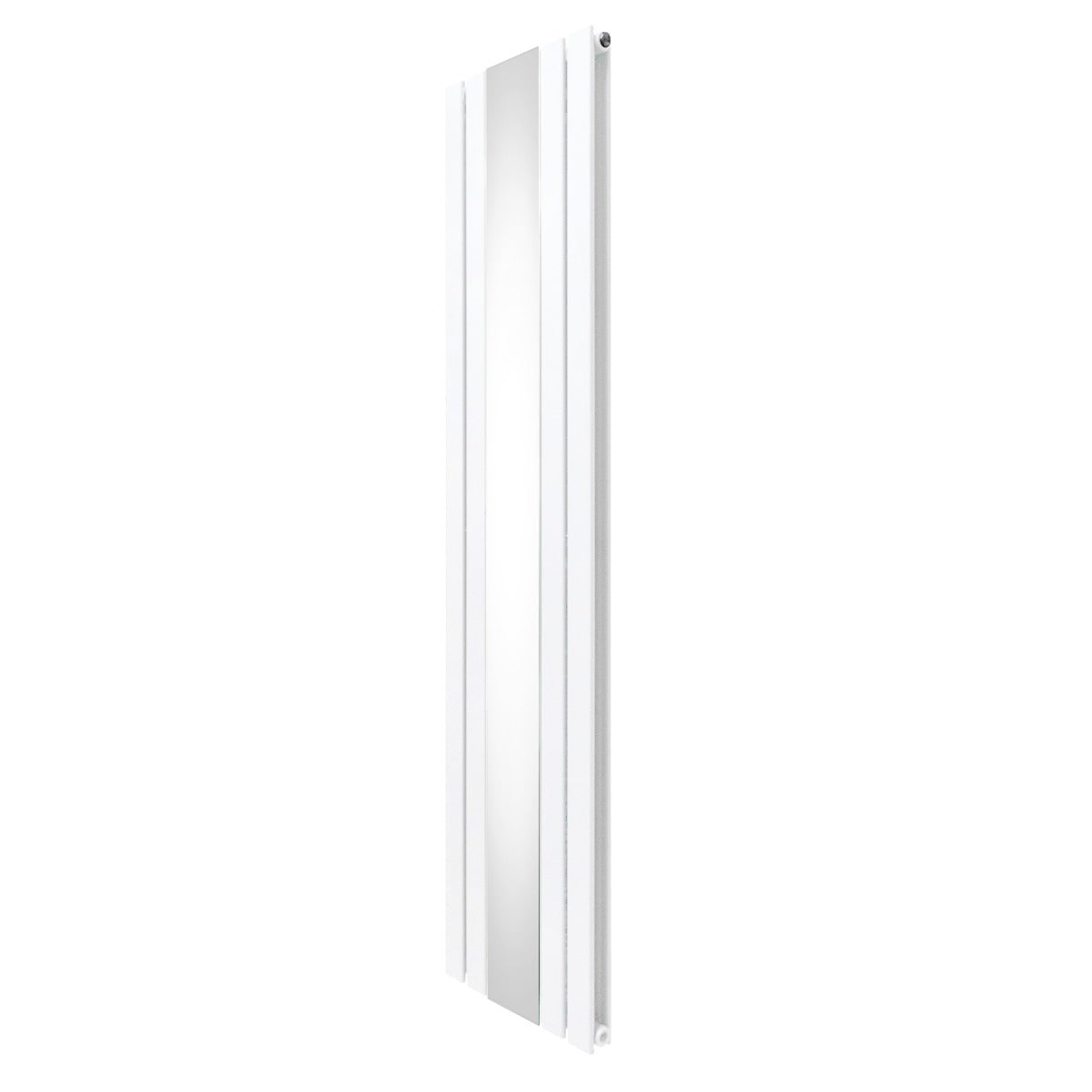 foto del prodotto monster shop radiatore a specchio a doppia colonna verticale 1800mm x 425mm moderno designer bianco in acciaio al carbonio montato a parete cucina