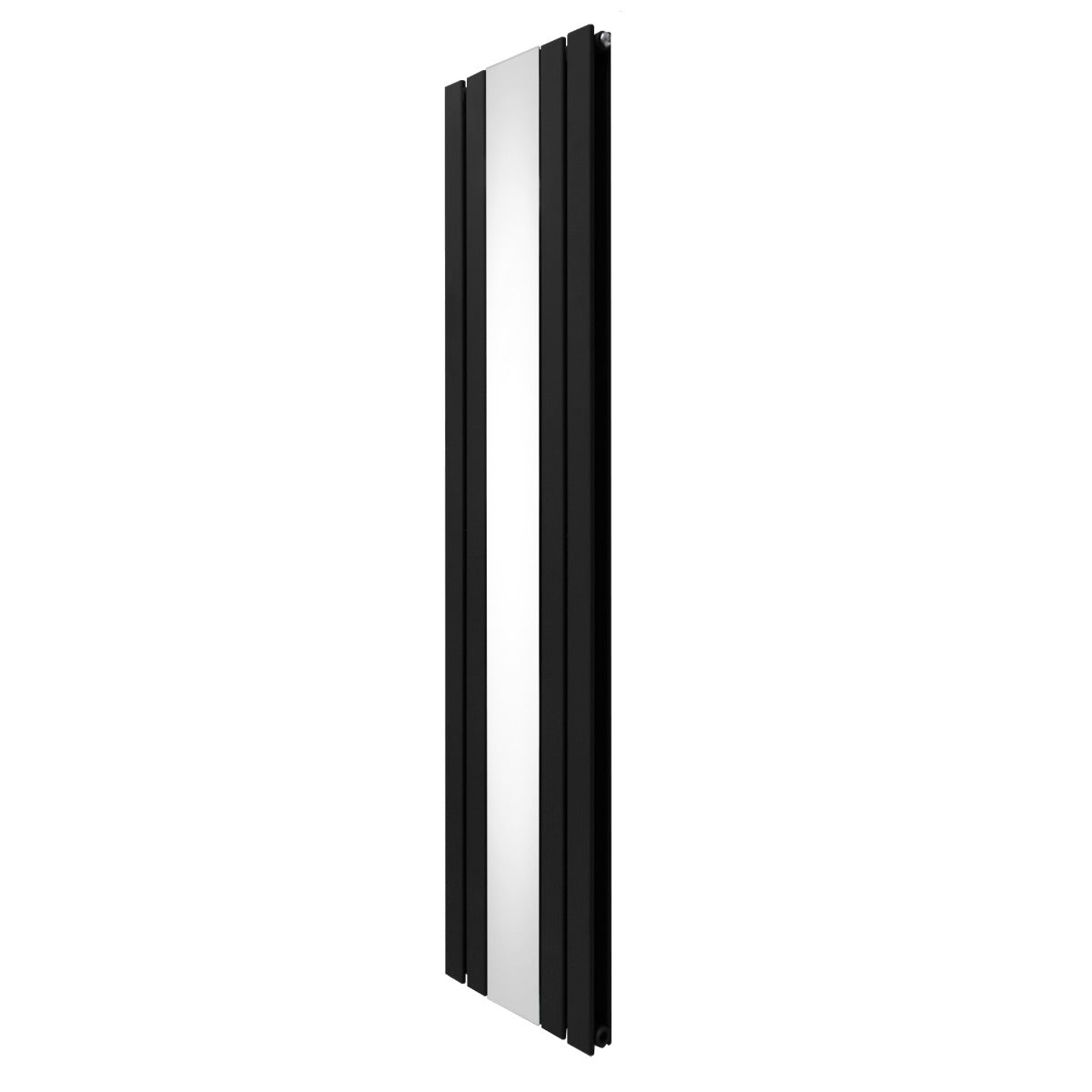 foto del prodotto monster shop radiatore a specchio a doppia colonna verticale 1800mm x 425mm moderno designer nero in acciaio al carbonio montato a parete cucina