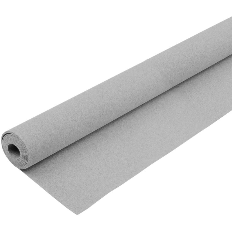 foto del prodotto monster shop tappezzeria furgone grigio argento fodera rivestimento tappeto interno di moquette per rivestimento van furgoni e auto super elastico