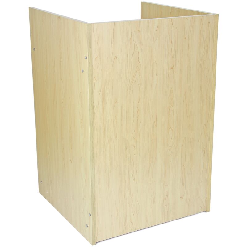 foto del prodotto monstershop banco tb60 per registratore di cassa e pos con finitura in acero 60cm x 60cm x 90cm