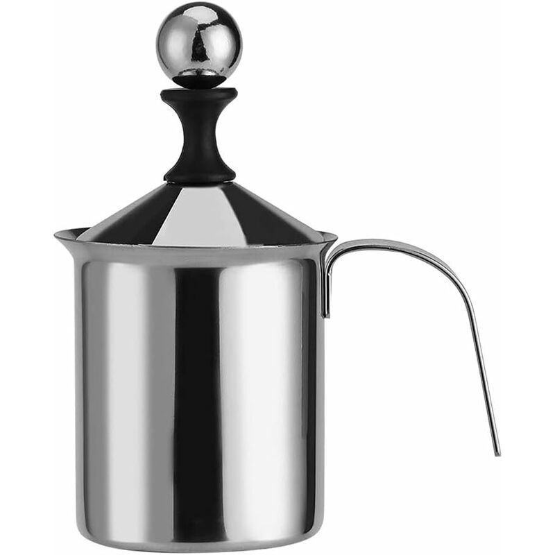 immagine 0 del prodotto montalatte manuale in acciaio inossidabile contenitore del latte manuale montalatte giapponese a doppio strato 800ml 
