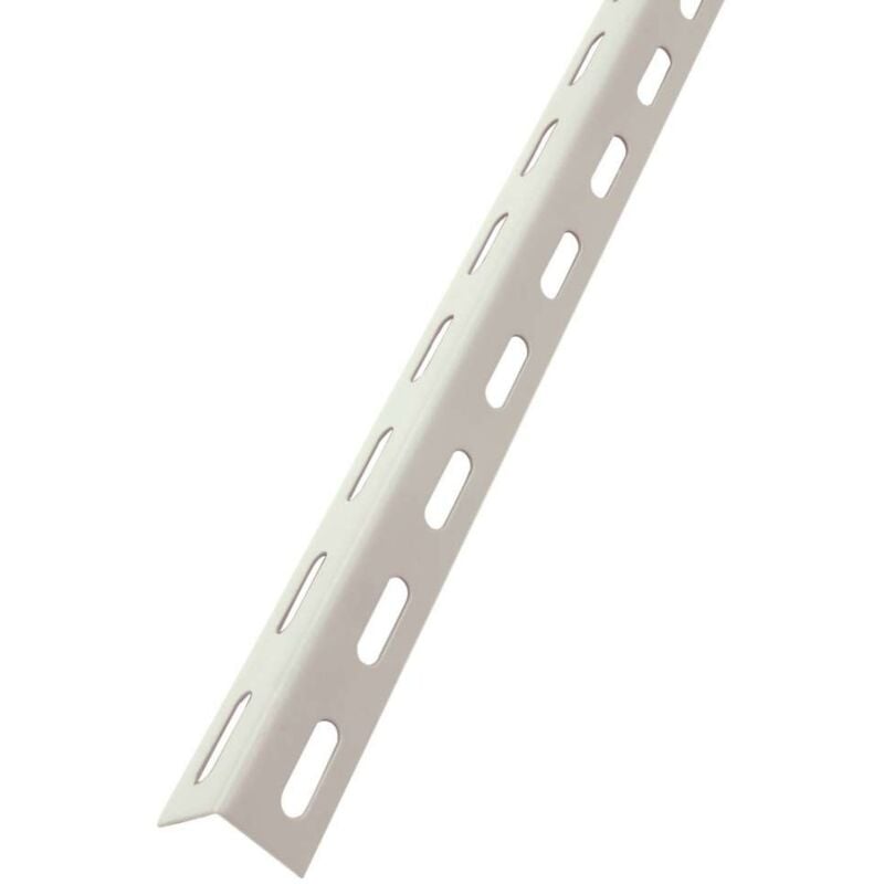 foto del prodotto montante angolare per scaffali grigio 35x150 cm