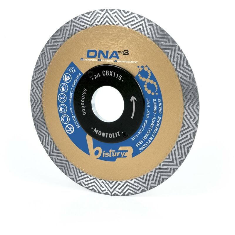 foto del prodotto montolit disco diamantato dna 230 mm cbx230