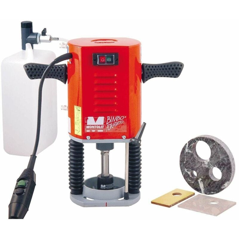 foto del prodotto montolit elettroforatrice ad acqua per frese diamantate bimbo foratutto 400w 230