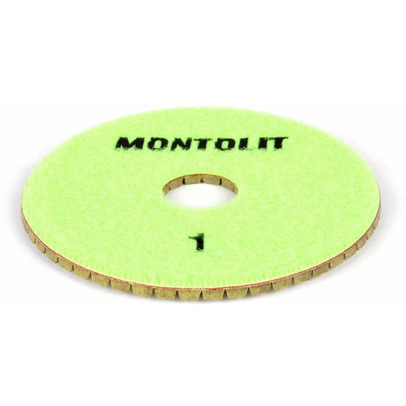 foto del prodotto montolit mola diamantata 100 per levigatura con attacco velcro pdr1