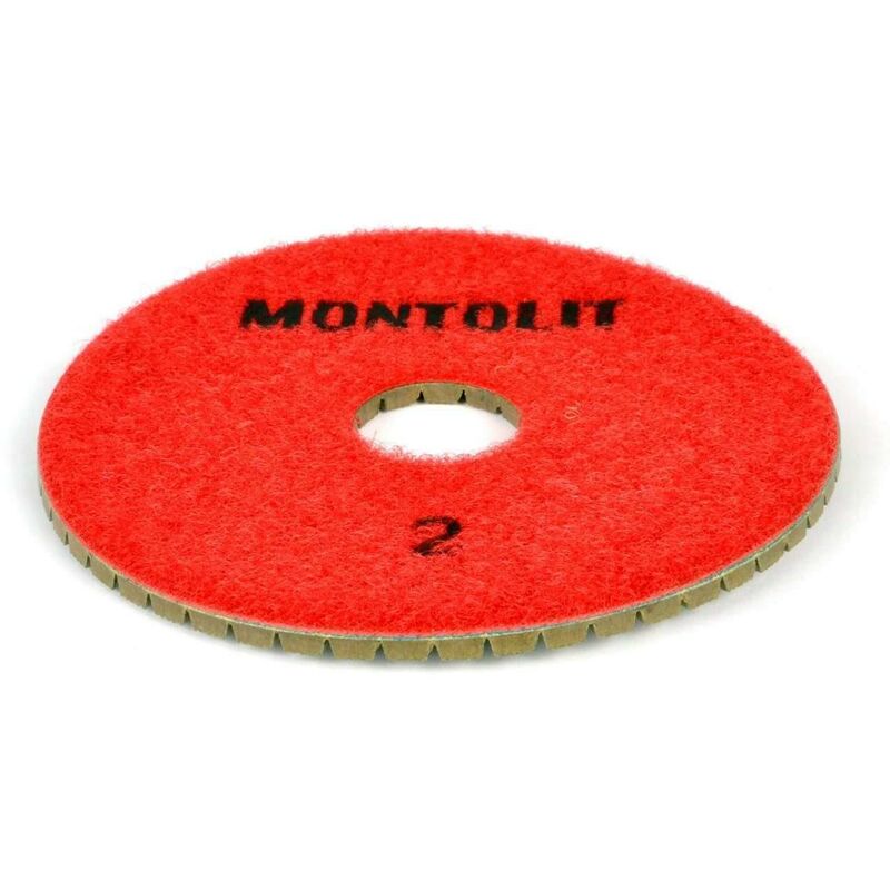 foto del prodotto montolit mola diamantata 100 per levigatura con attacco velcro pdr2