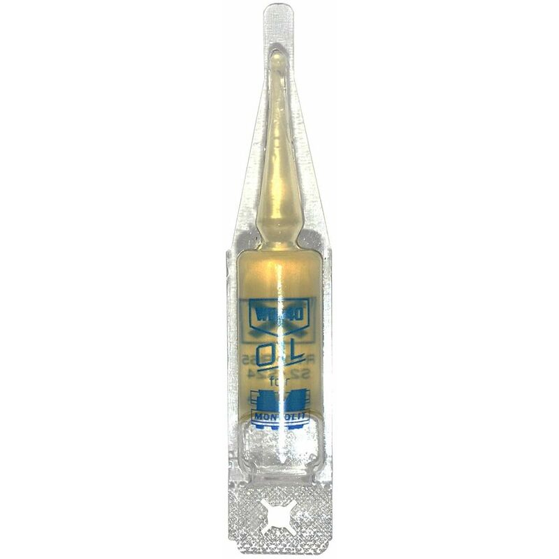 foto del prodotto montolit olio lubrificante per tagliapiastrelle masterpiuma p3 5 fiale da 3 ml