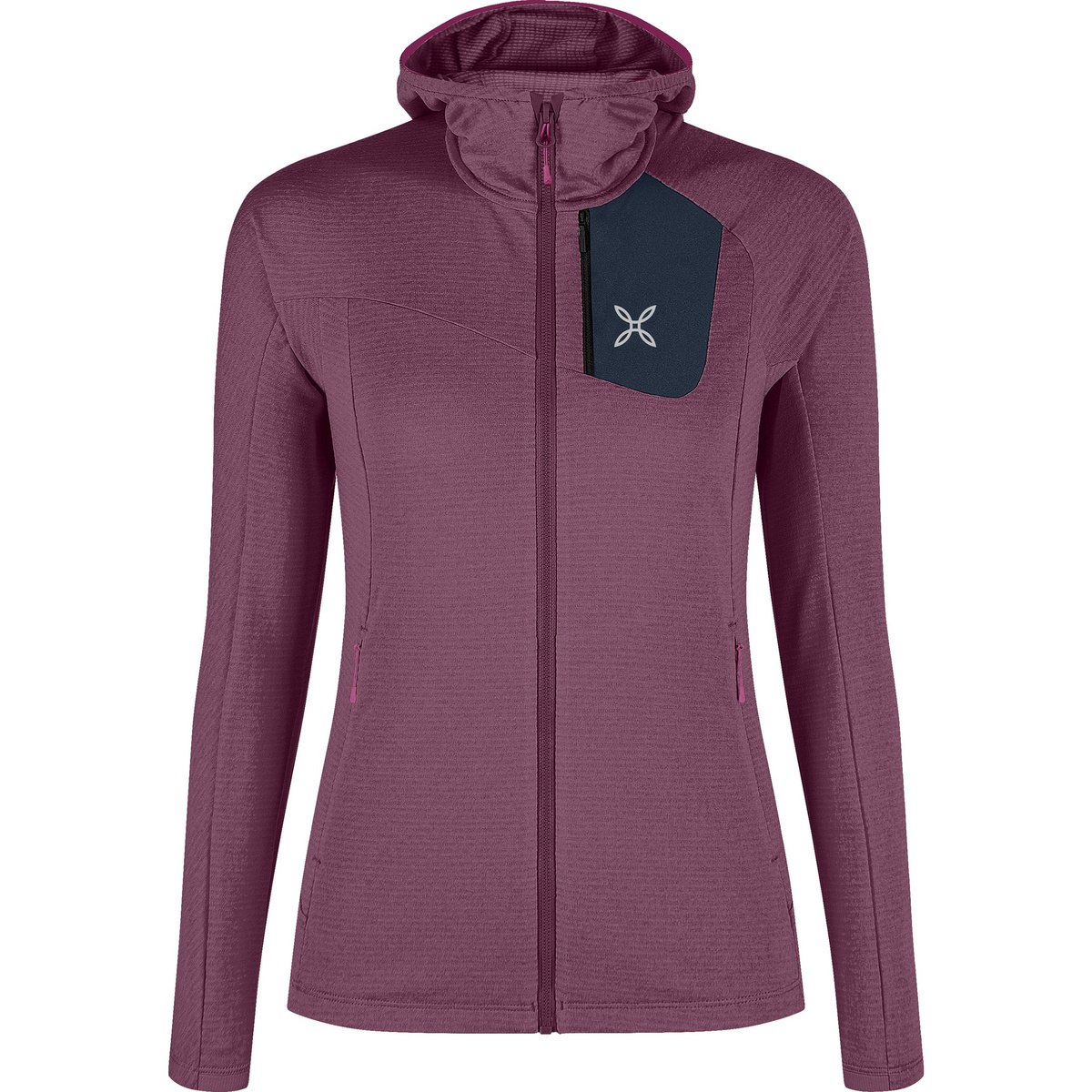 foto del prodotto montura donna giacca vertigo power grid hooded