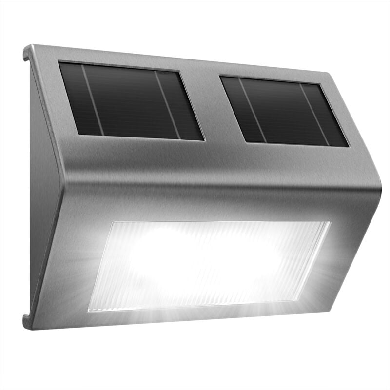 foto del prodotto monzana lampada da parete a led a energia solare con sensore crepuscolare da giardino impermeabile esterno
