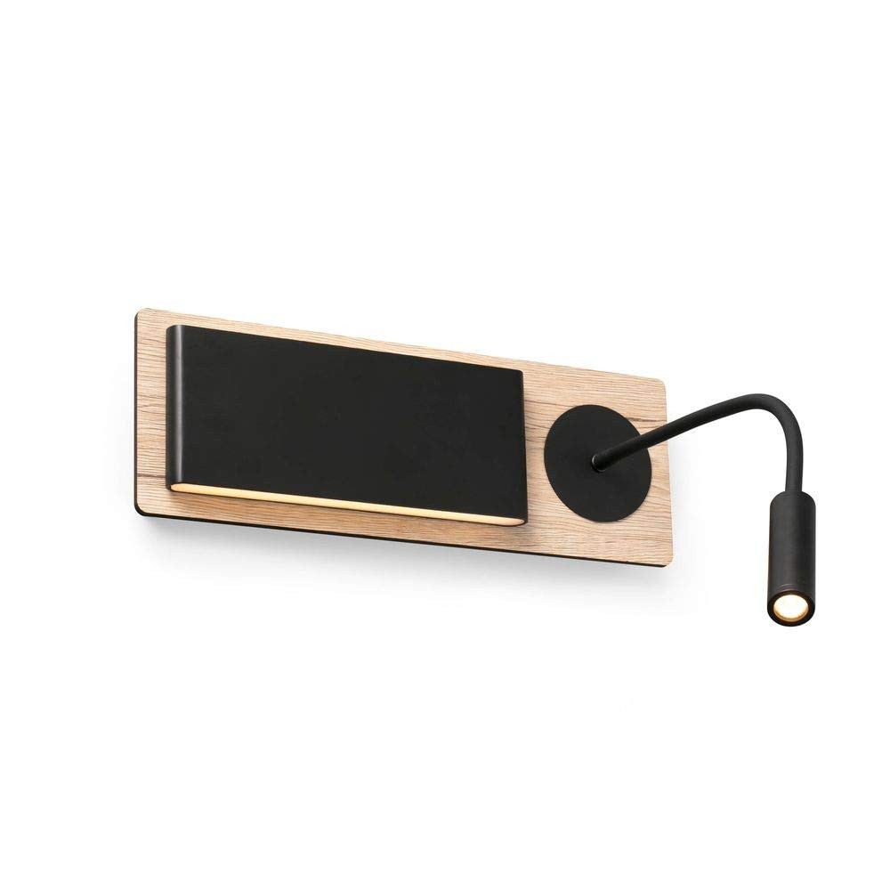 foto del prodotto mood, applique in legno per interni faro barcelona