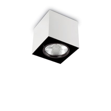 foto del prodotto mood pl1 d15 square, plafoniera, ideal lux