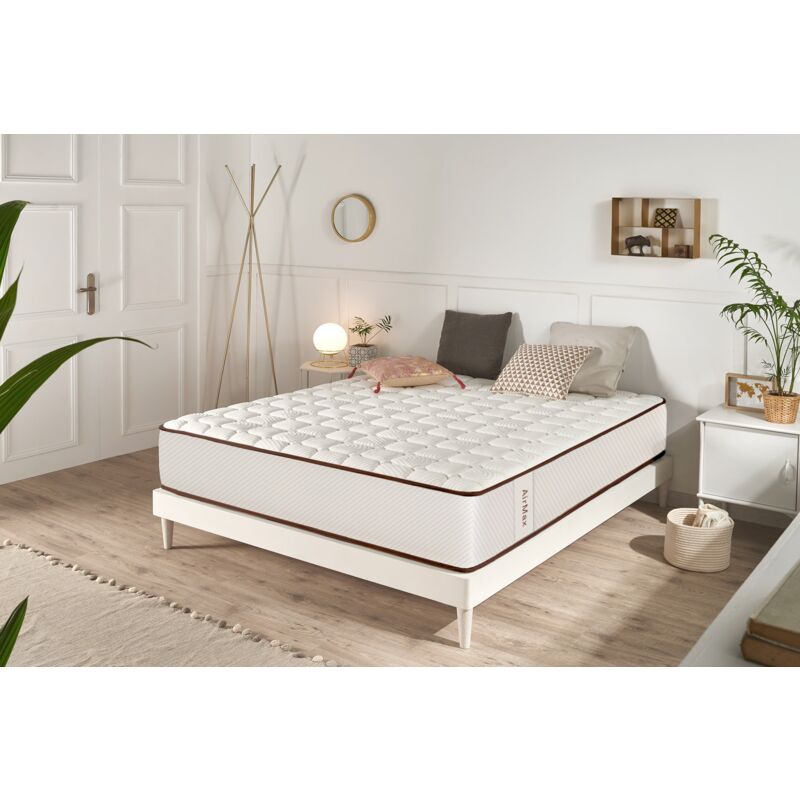foto del prodotto moonia materasso viscoelastico air max bianco 21 cm 160x190 cm