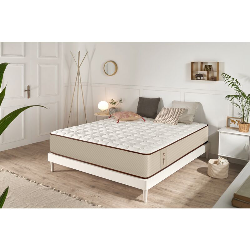 foto del prodotto moonia materasso viscoelastico air max marrone 25 cm 80x190 cm