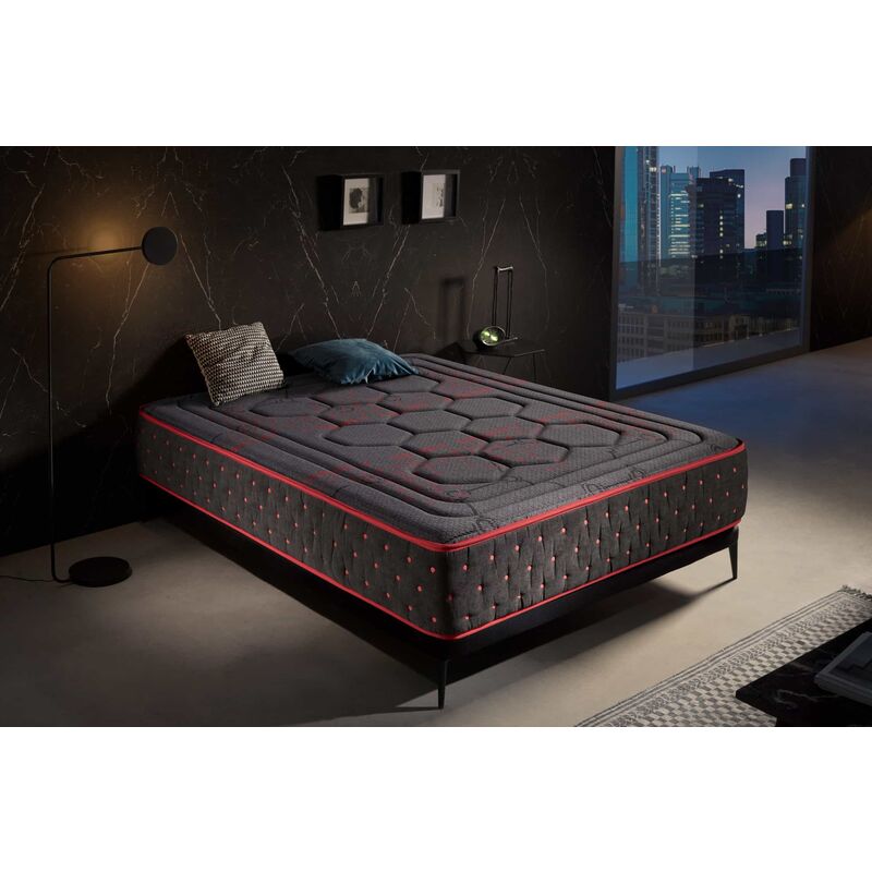 foto del prodotto moonia materasso viscoelastico hexaflex moon 27cm, 90x200cm