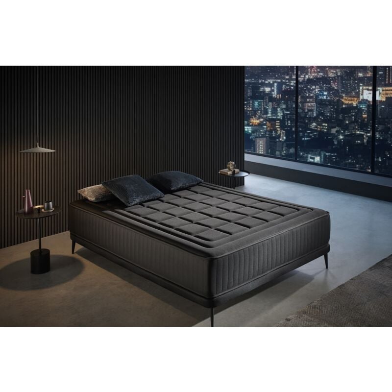 foto del prodotto moonia materasso viscoelastico magnum black 80x190 cm