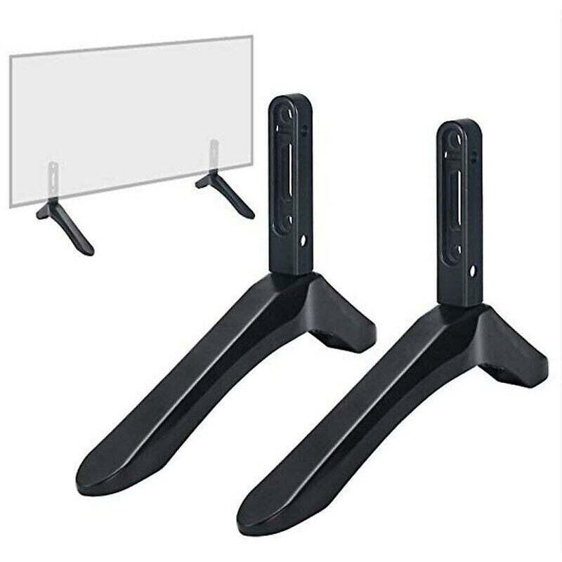 foto del prodotto moonstars supporto tv universale da 2 pezzi, progettato per tv lcd da 32 65 pollici di marchi come samsung, vizio e sony non compatibile con tv lg 