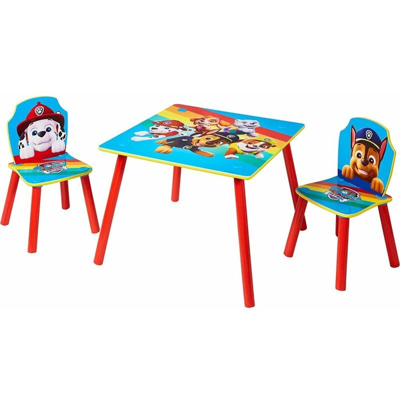 foto del prodotto moose toys set tavolino con 2 sedie paw patrol la squadra dei cuccioli