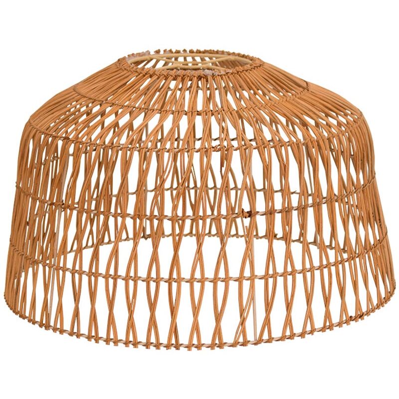 foto del prodotto moovere amalfi 49x28 cm lampada a sospensione in cavo. in fibre naturali. lampadina non inclusa