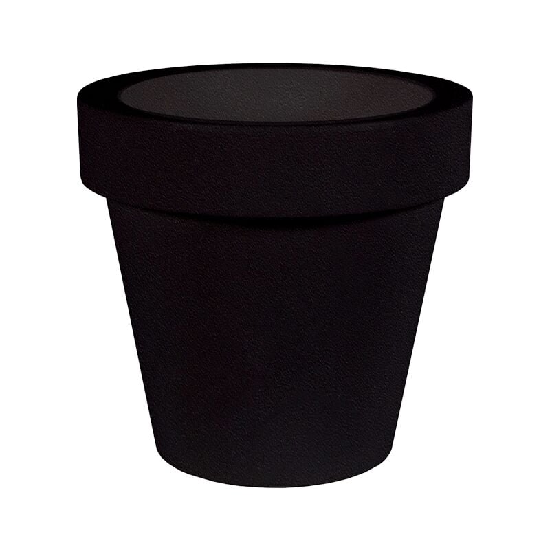 foto del prodotto moovere magnolia 80 classic vaso rotondo grande per interni ed esterni per piante e fiori molto resistente al passare del tempo. realizzata in
