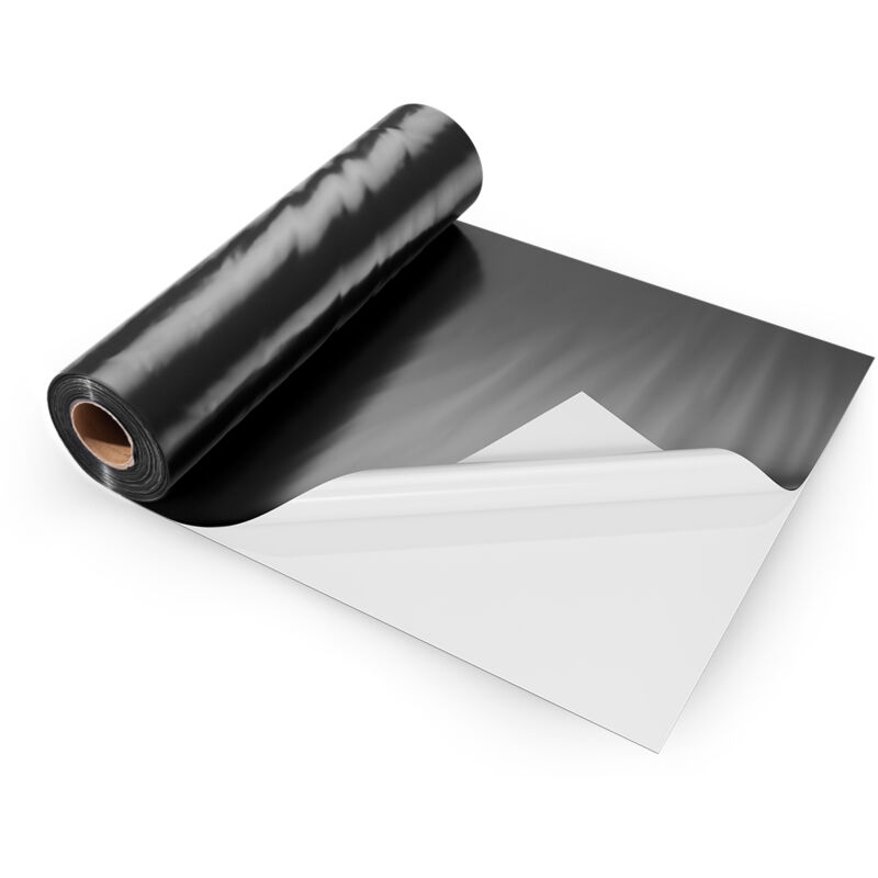 foto del prodotto mophorn 10 mil telo di plastica 10 x 100 , telone di protezione resistente, bifacciale bianco e nero, barriera al vapore multiuso per intercapedine