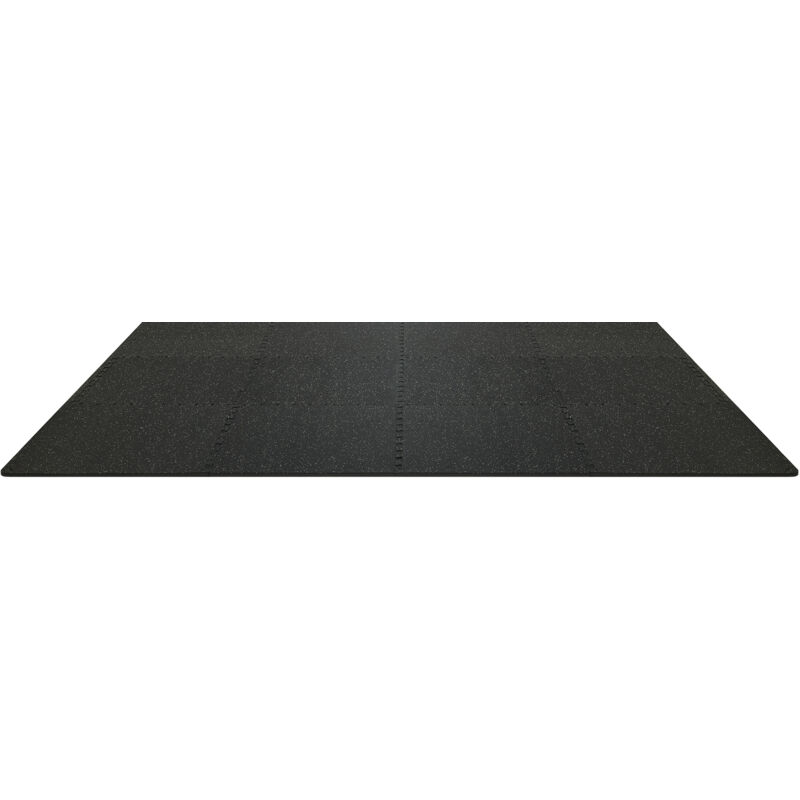 foto del prodotto mophorn 12 pezzi 1 2 pollice di spessore tappetini da palestra, 24 x 24 eva foam rubber top tappetini da allenamento ad incastro con copertura di