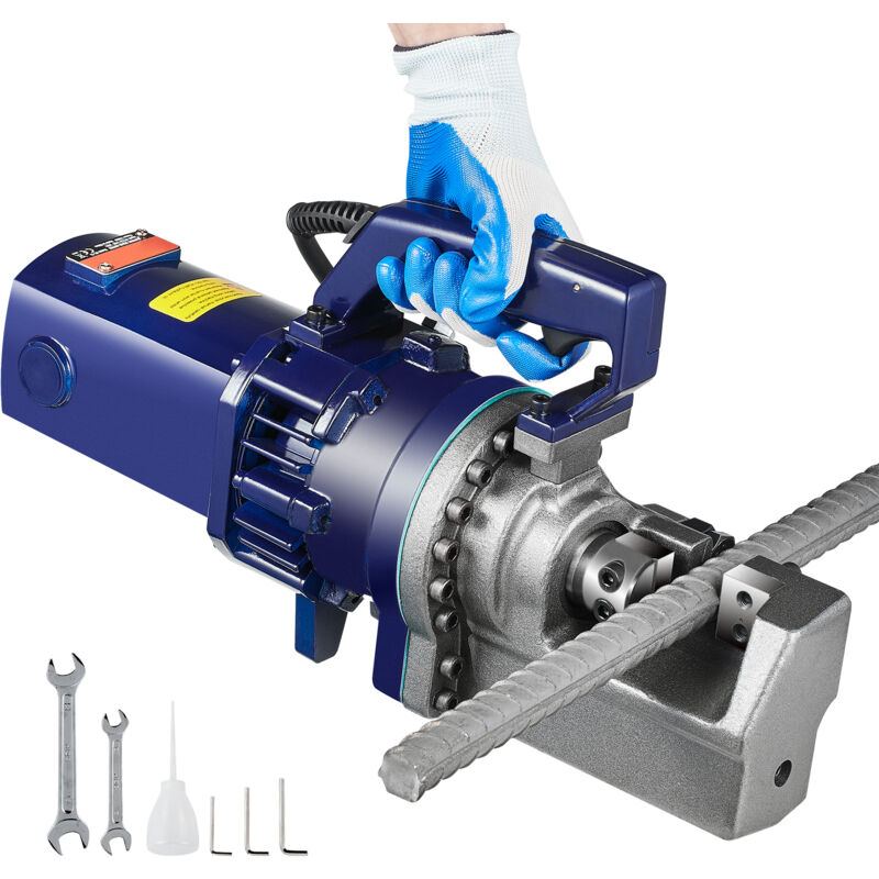 foto del prodotto mophorn 1700w cesoia elettrica idraulica per barre d armatura, 5 25mm portatile, acciaio ad alta potenza, per edilizia, 220v, con valigetta