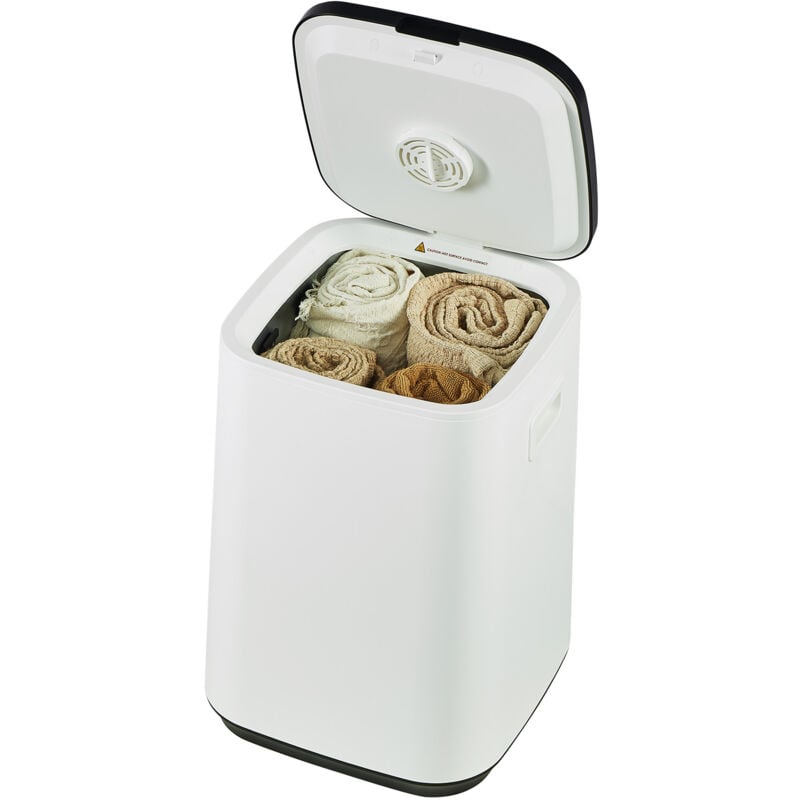 foto del prodotto mophorn 20l grande scaldasalviette secchio con schermo led e spia luminosa a forma di u, scaldasalviette intelligenti con timer regolabile,