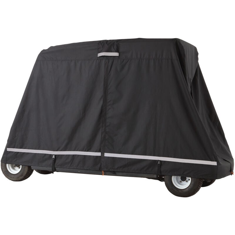 foto del prodotto mophorn 4 passeggeri copertura per carrello da golf, 600d poliestere copertura completa, universale si adatta alla maggior parte dei marchi club