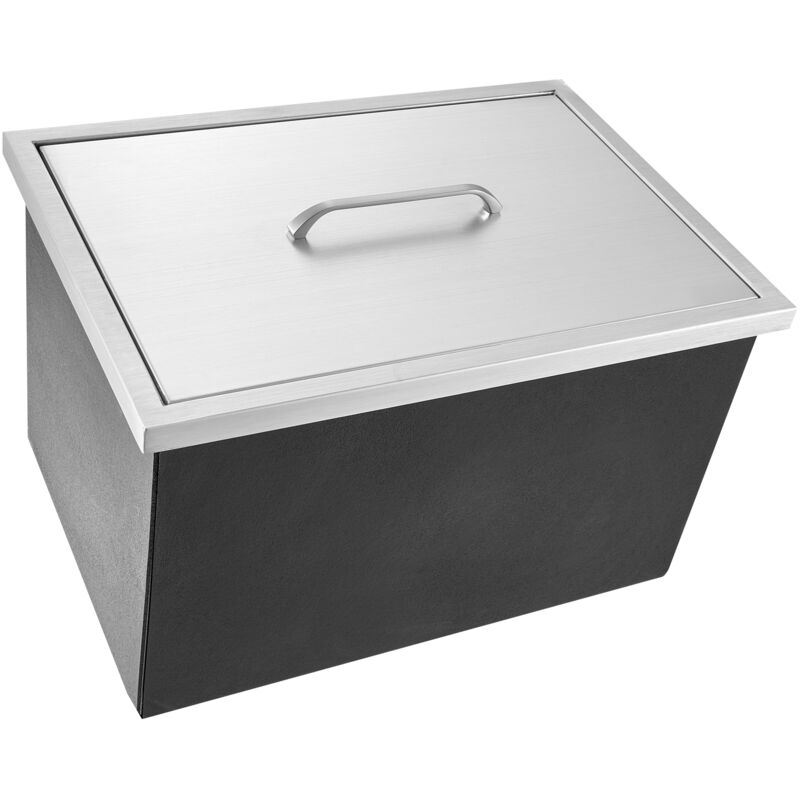 foto del prodotto mophorn 40qt drop in ice chest, refrigeratore per ghiaccio in acciaio inossidabile, contenitore per ghiaccio commerciale da 20 l x 14 w x 12 h