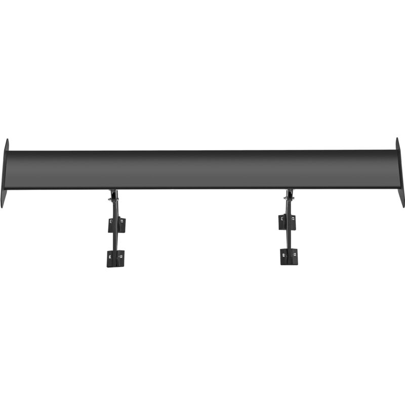 foto del prodotto mophorn 43,3 pollici gt wing car spoiler, universal adjustable single deck rear wing, spoiler da corsa in alluminio leggero per bgw jdm drift, nero