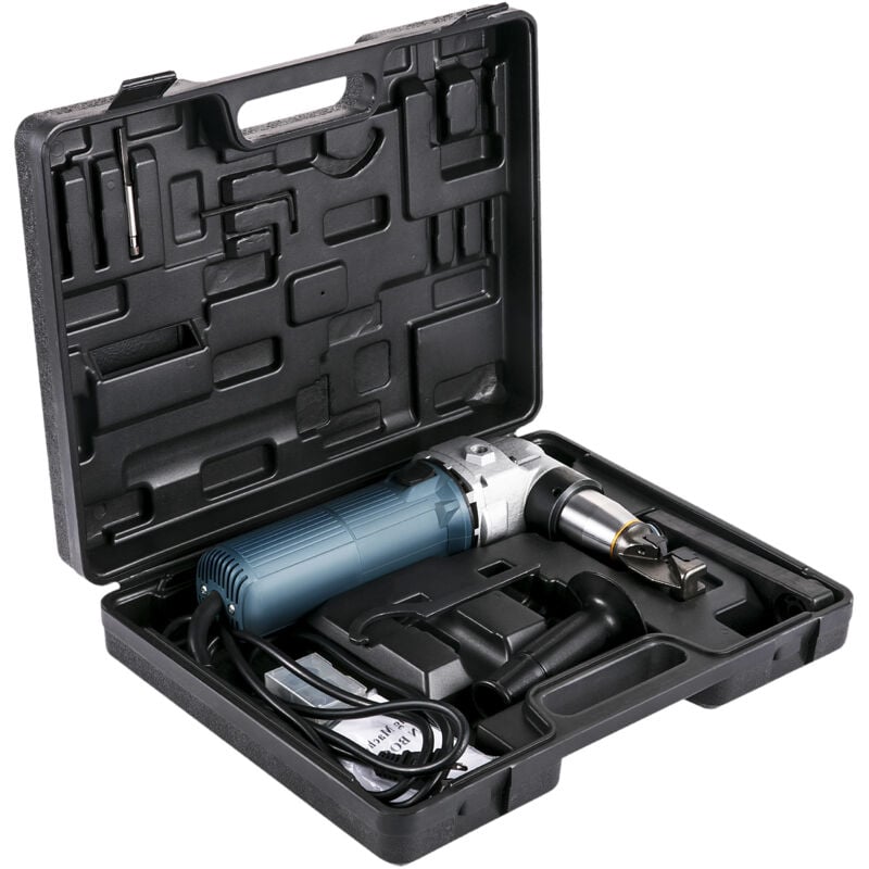 foto del prodotto mophorn 625w, tronchese elettrico per metalli, 1000 giri al minuto ad alta velocit , 110v, include lame e custodia, per il taglio di acciaio