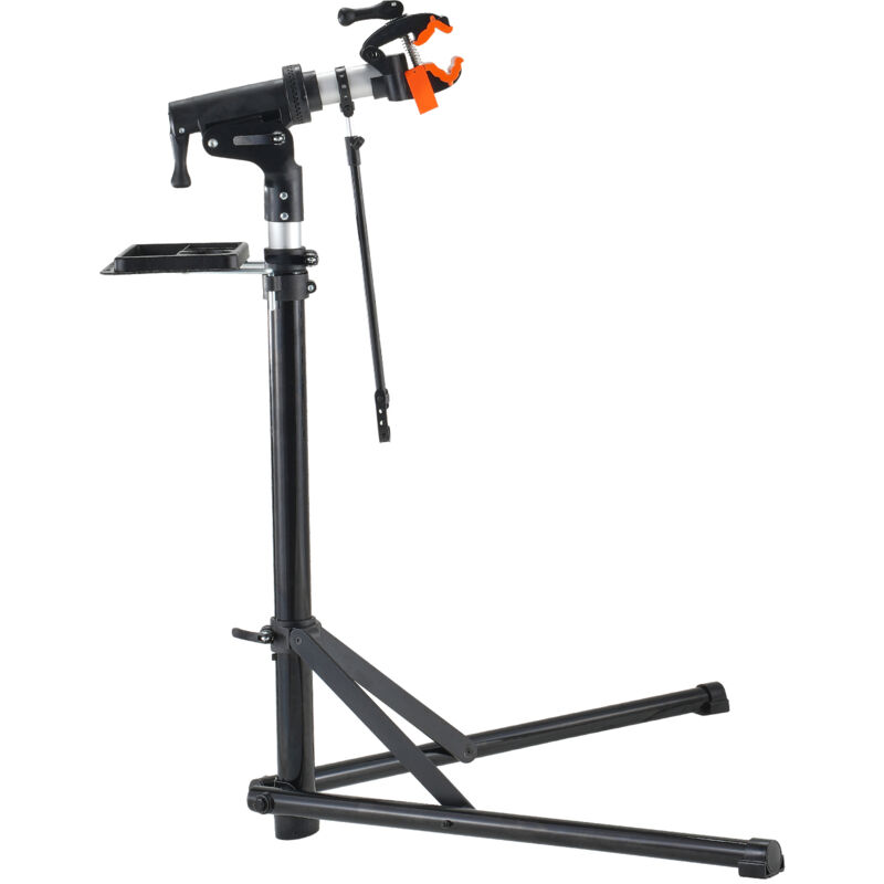 foto del prodotto mophorn 66 libbre supporto per riparazione bici in alluminio resistente, supporto per manutenzione bici regolabile in altezza con vassoio