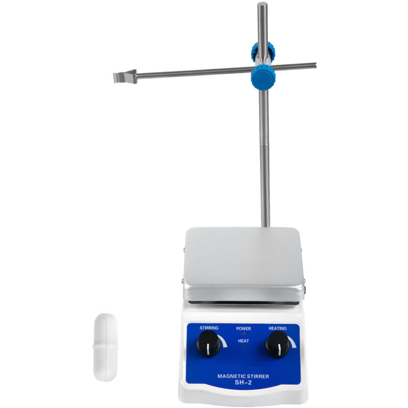 foto del prodotto mophorn agitatore magnetico sh 2 2000ml miscelatore riscaldante da laboratorio con piastra riscaldante e display digitale