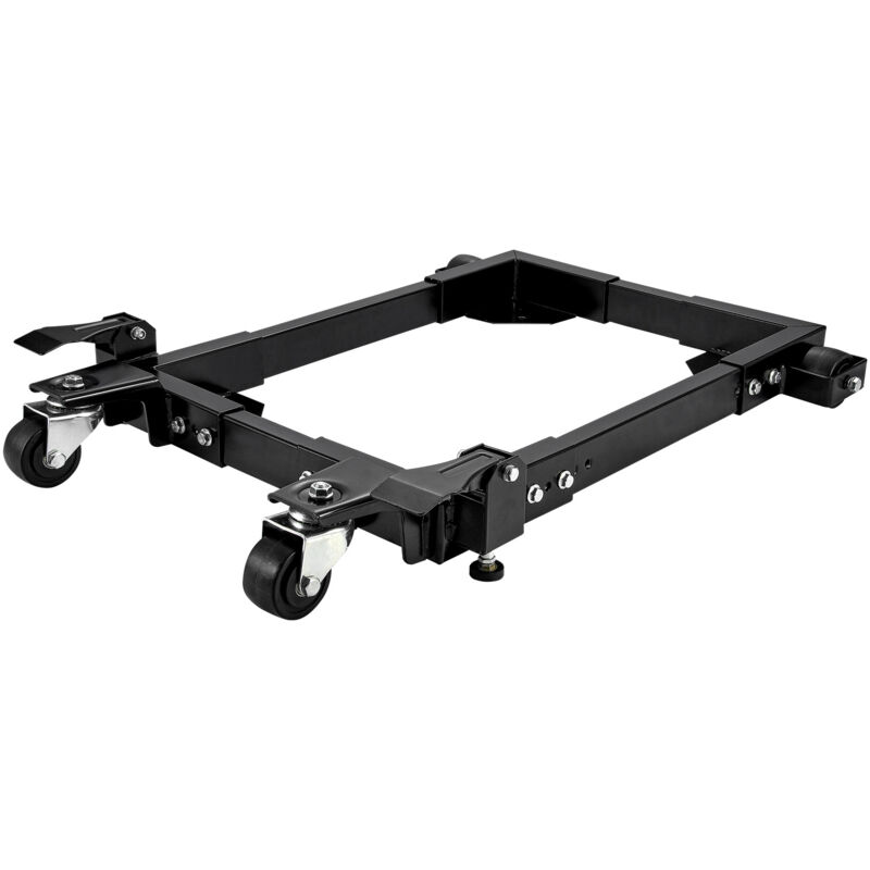 foto del prodotto mophorn base mobile per carico pesante 680,3 kg, supporto universale con rotelle regolabile da 457,2x609,6 mm a 673,1x800,7 mm, ruote girevoli,