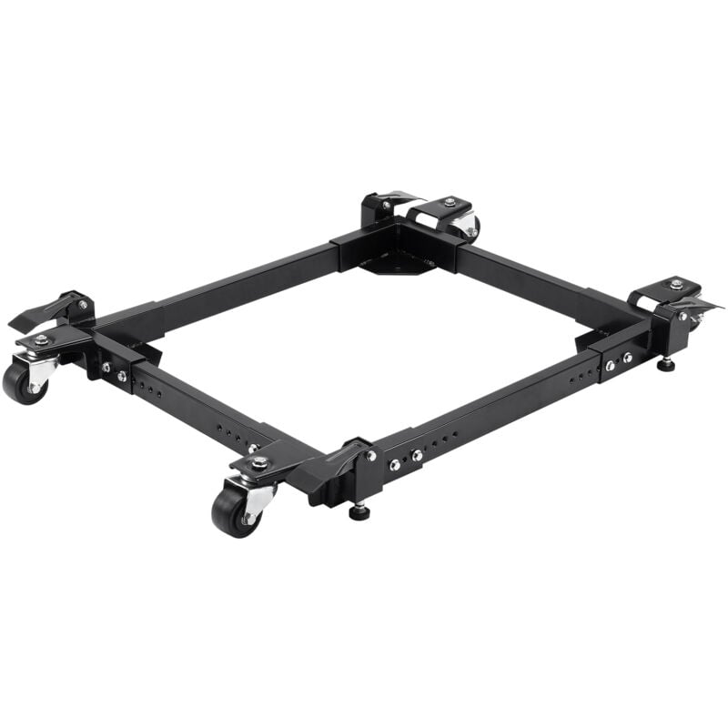 foto del prodotto mophorn base mobile per carico pesante 680,3 kg, supporto universale con rotelle regolabile da 508x622,3 mm a 711x850 mm, ruote girevoli, base per