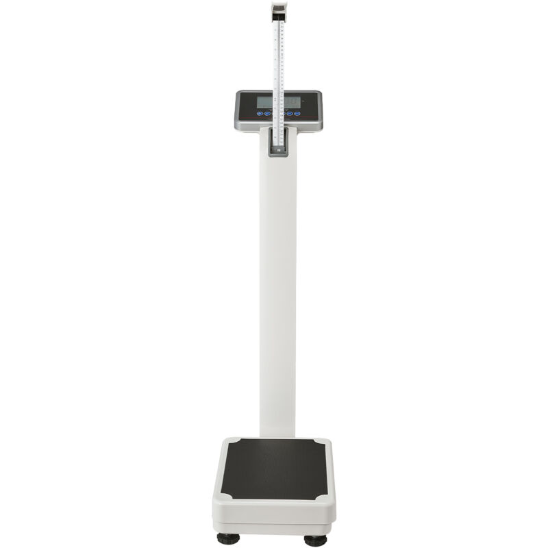 foto del prodotto mophorn bilancia medica digitale, bilancia professionale per peso e altezza del medico, asta di altezza integrata, capacit 660 libbre, bmi,