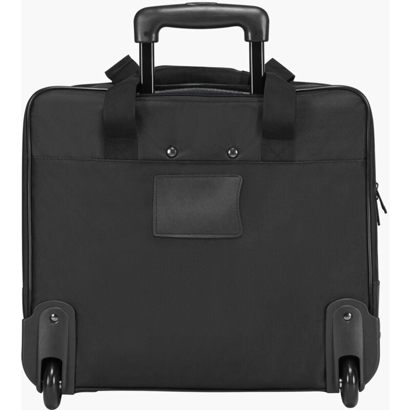 foto del prodotto mophorn borsa per laptop e computer con rotelle, 39,6 cm, valigetta con ruote e maniglia telescopica in tessuto oxford, custodia per laptop per