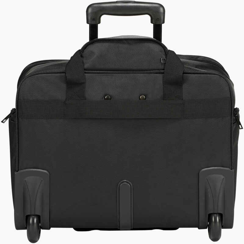 foto del prodotto mophorn borsa per laptop e computer con rotelle, 43,9 cm, valigetta con ruote girevoli e maniglia telescopica tessuto oxford, custodia per laptop per