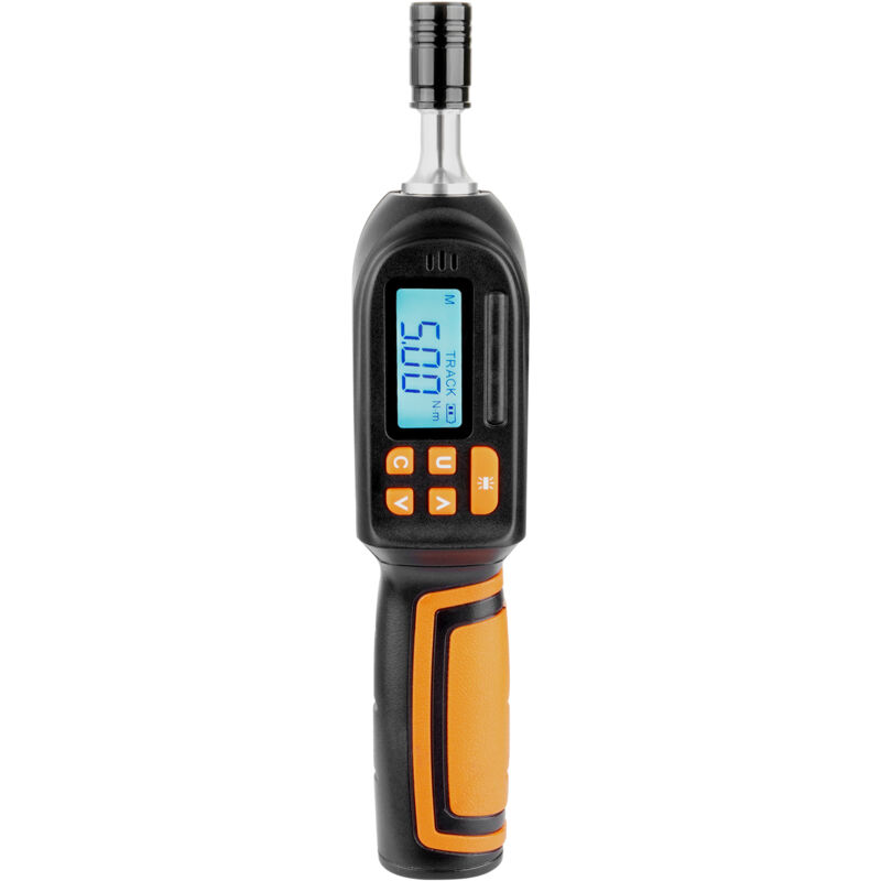 foto del prodotto mophorn cacciavite dinamometrico digitale, chiave da 1 4 con lcd, intervallo di coppia 2,65 70,67 in lbs, incremento di 0,01 n.m con punte e
