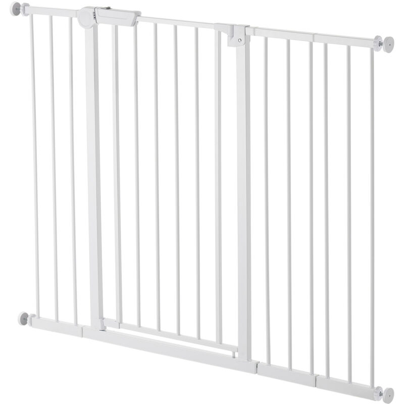 foto del prodotto mophorn cancelletto per bambini e animali domestici, larghezza regolabile da 65 a 121,9 cm, altezza 914 mm, sistema di montaggio a pressione con