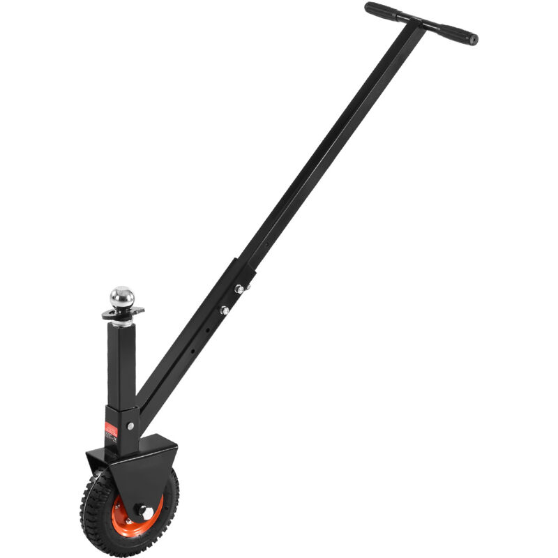 foto del prodotto mophorn carrello per rimorchio , capacit di carico della barra di 300 libbre, altezza regolabile da 16,5 a 22 , sfere da 1 7 8 e 2 , pneumatico